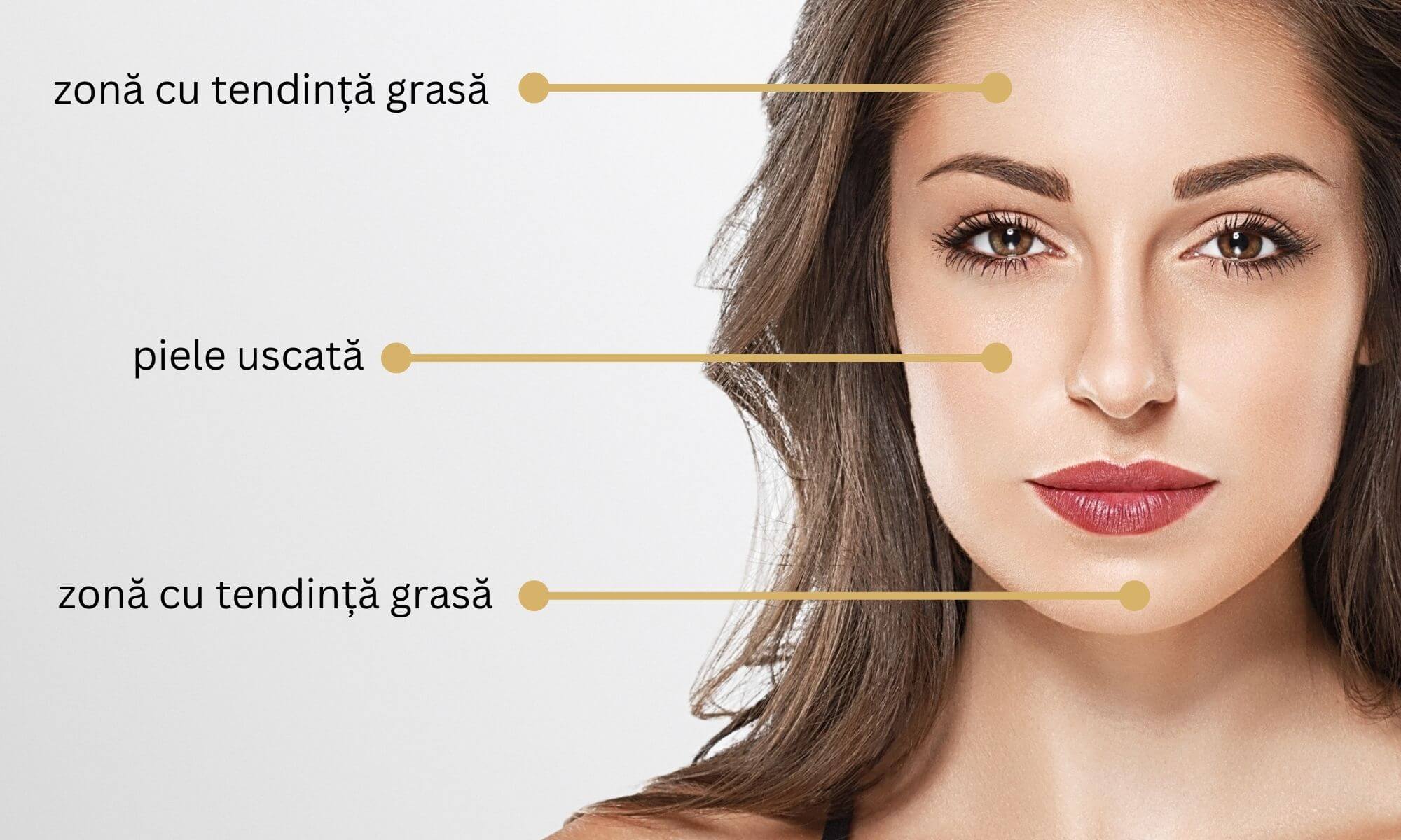 Rutina de ingrijire a tenului mixt tipic