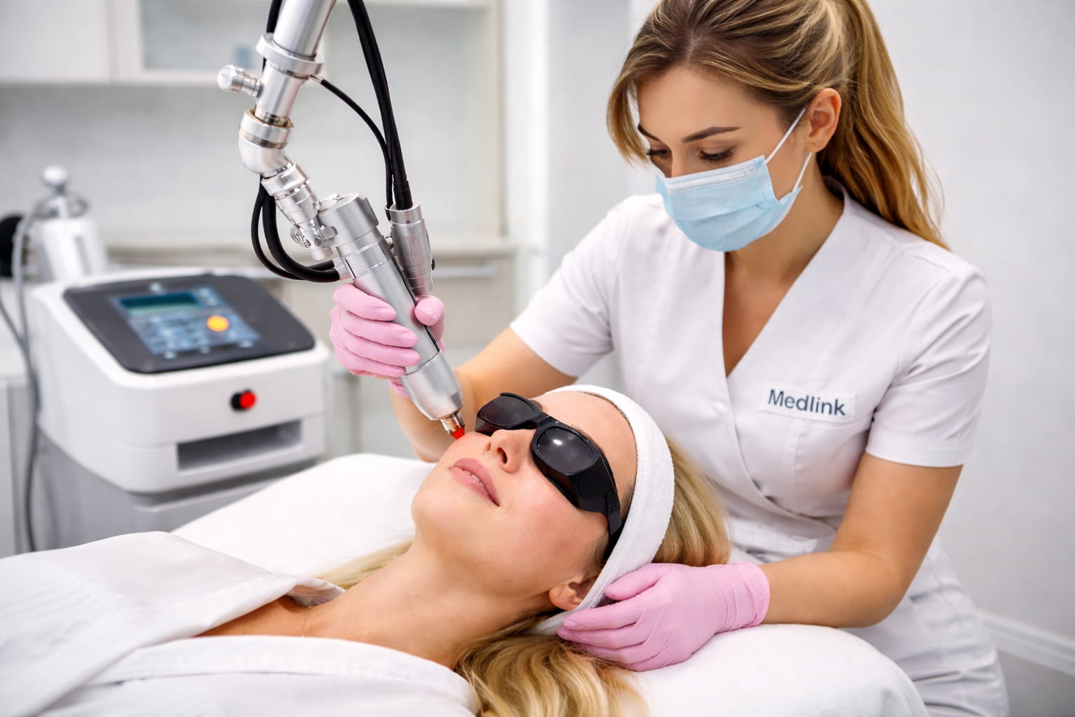 Procedura de rejuvenare cu laser fracționat CO2 în cabinet medical Craiova